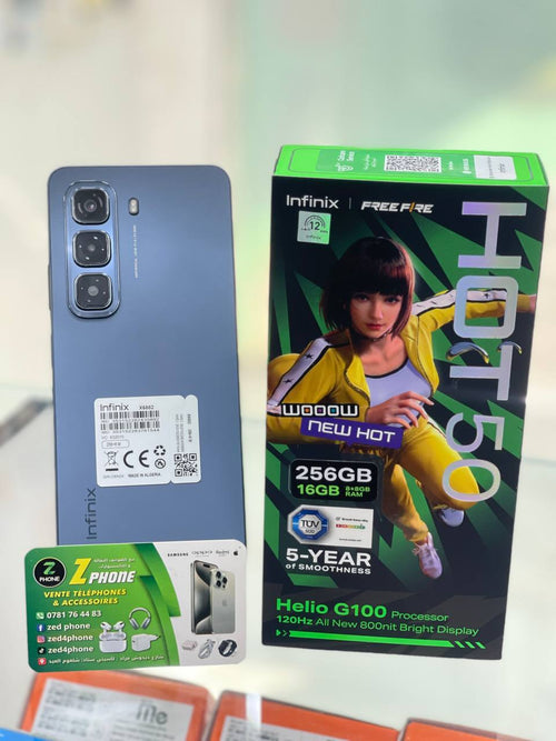 Infinix HOT 50 256 GB 16 GB